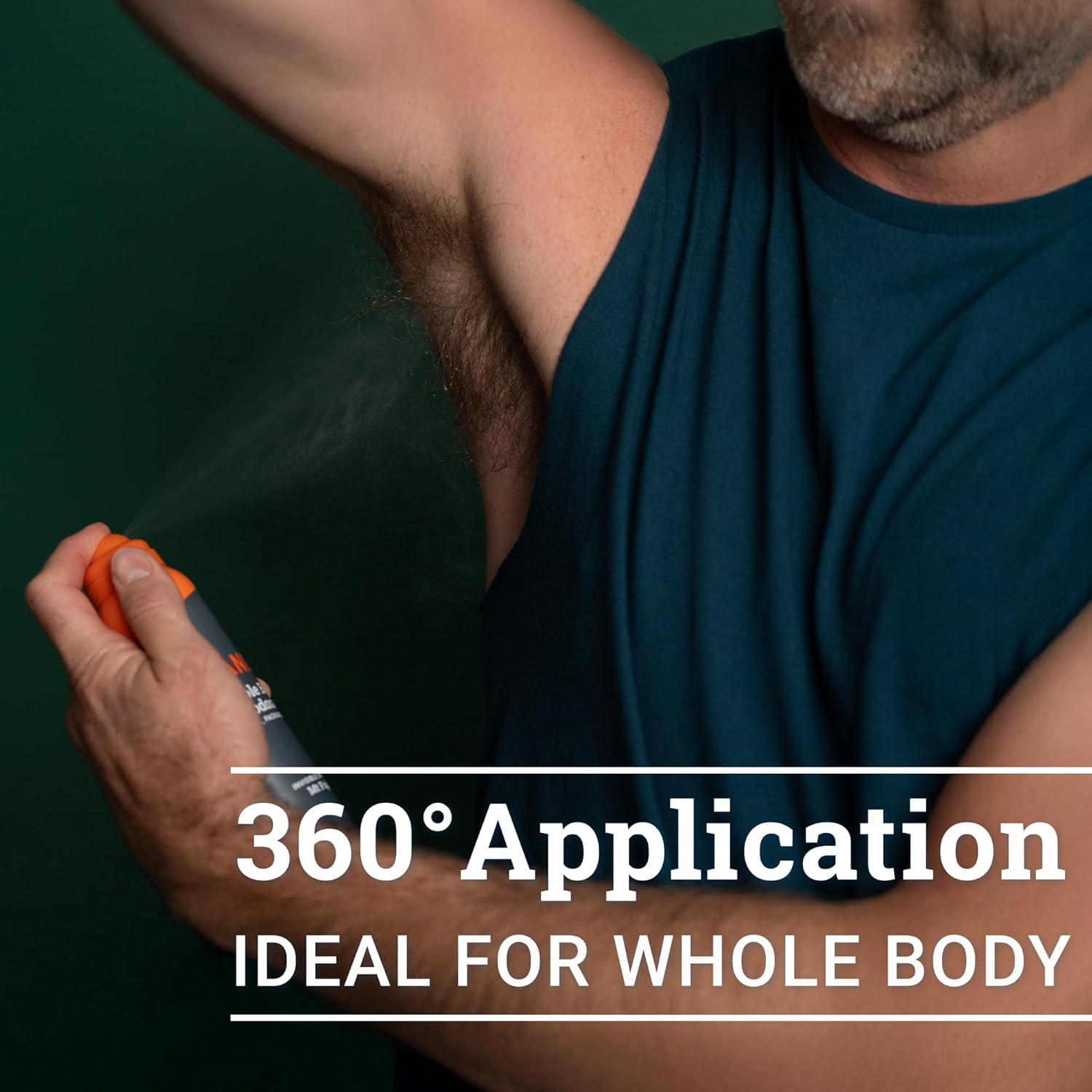 Desodorante en Spray Invisible Mando 102 g + 28 g Pro Sport