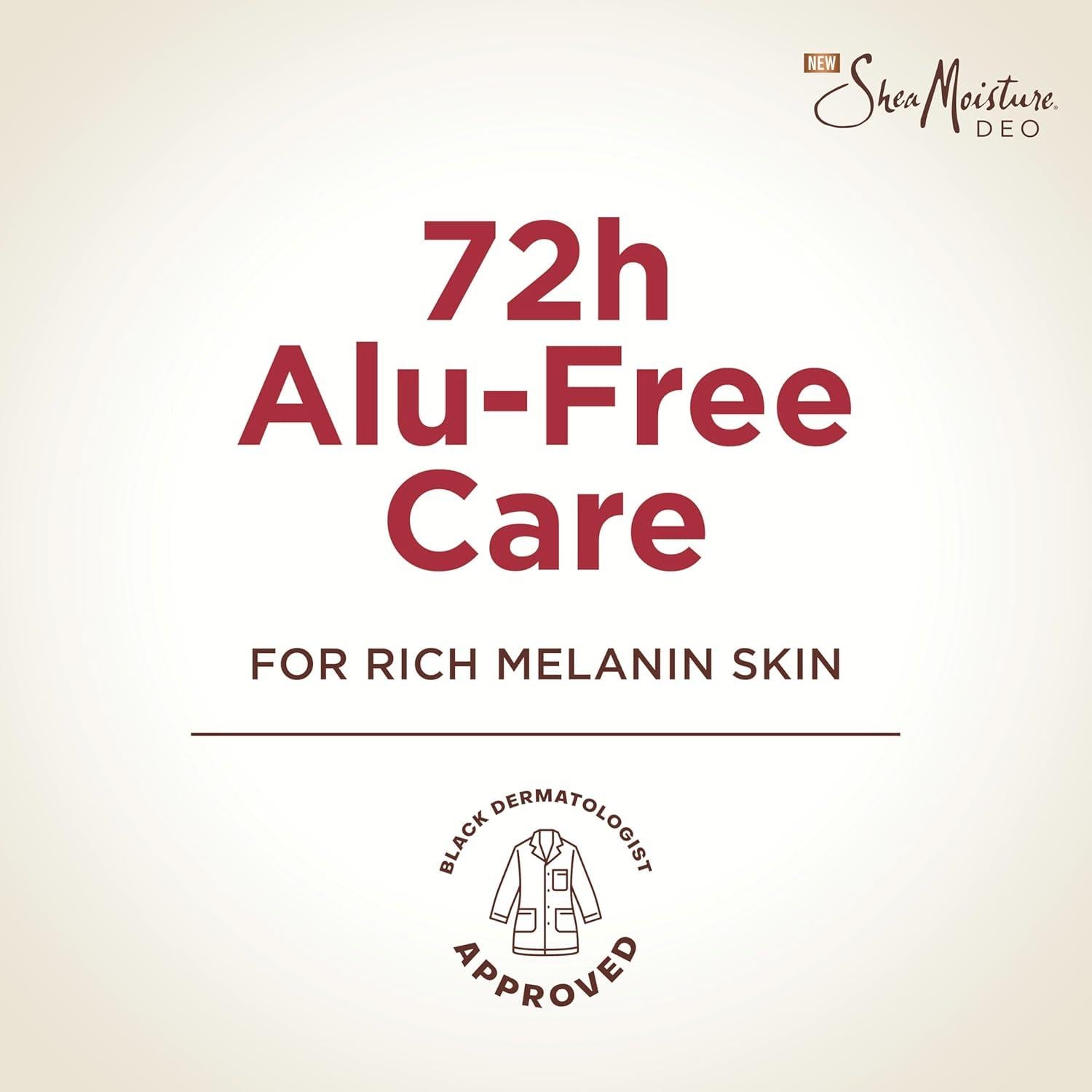 Desodorante en Barra SheaMoisture Coco & Hibisco 74.8 g 72h