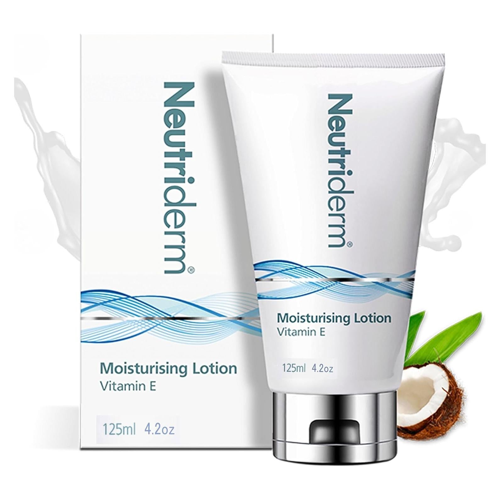 Hidratante Facial Neutriderm con Vitamina E 125 g - Piel Seca