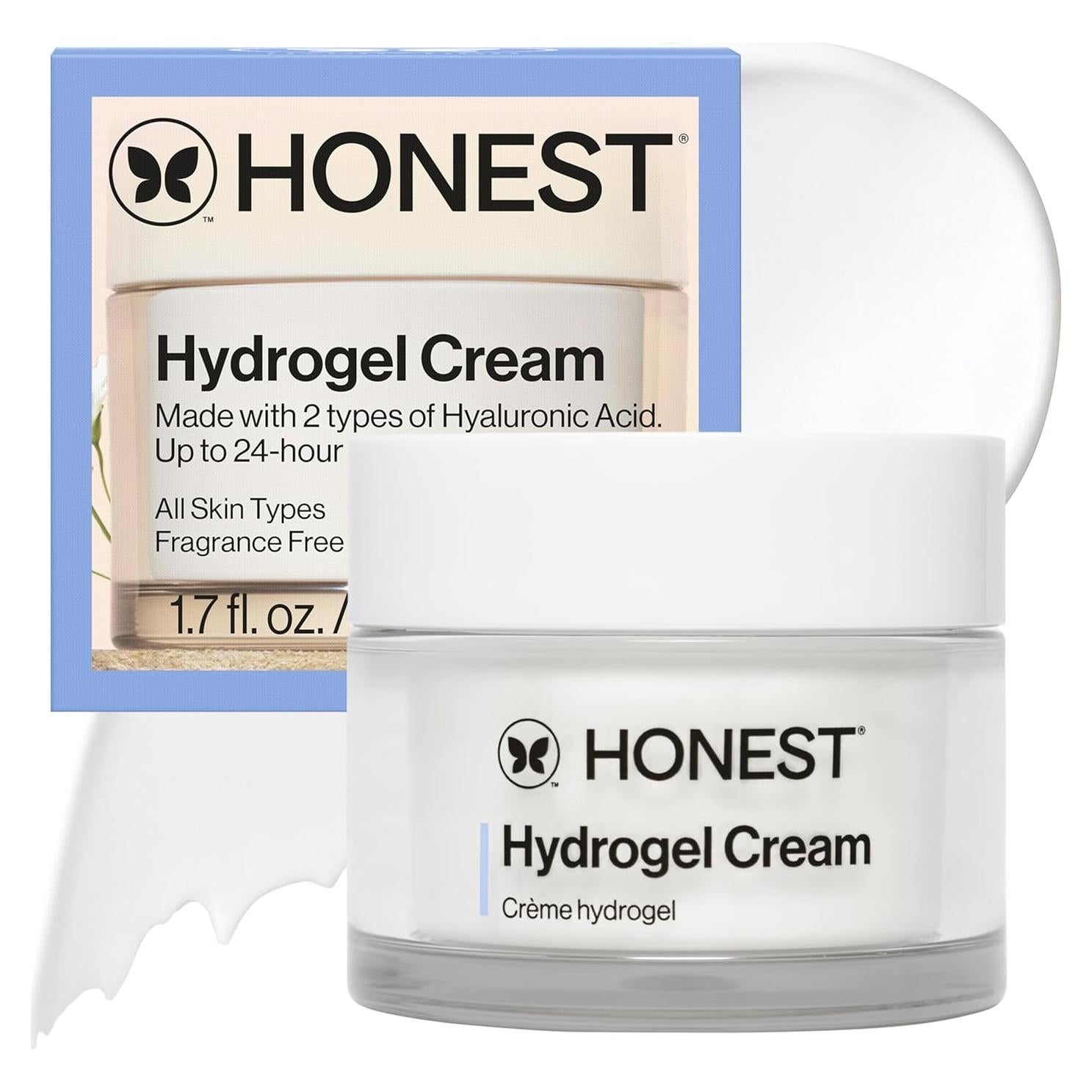 Crema Hidrogel Honesta 50ml con Ácido Hialurónico Vegana