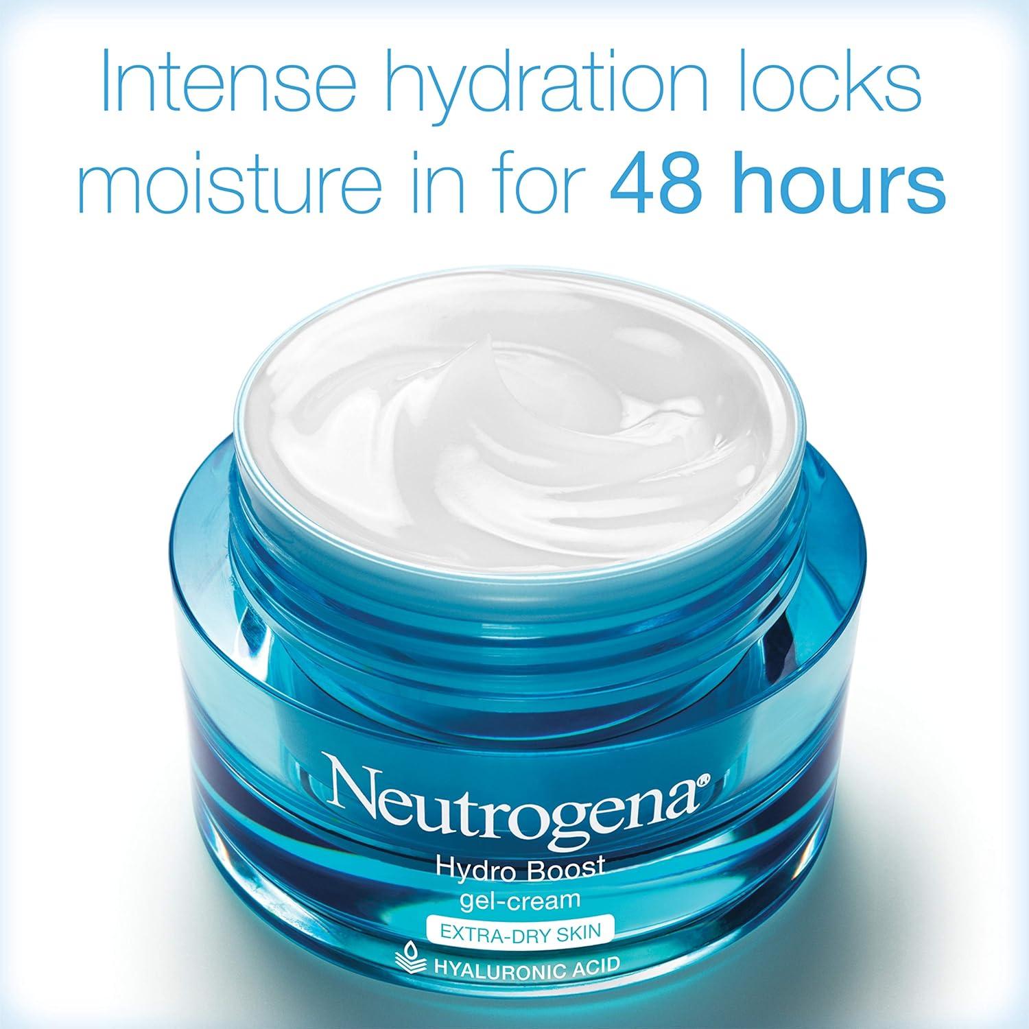 Neutrogena Hydro Boost Gel Hidratante Facial 50 ml + Limpiador 60 ml