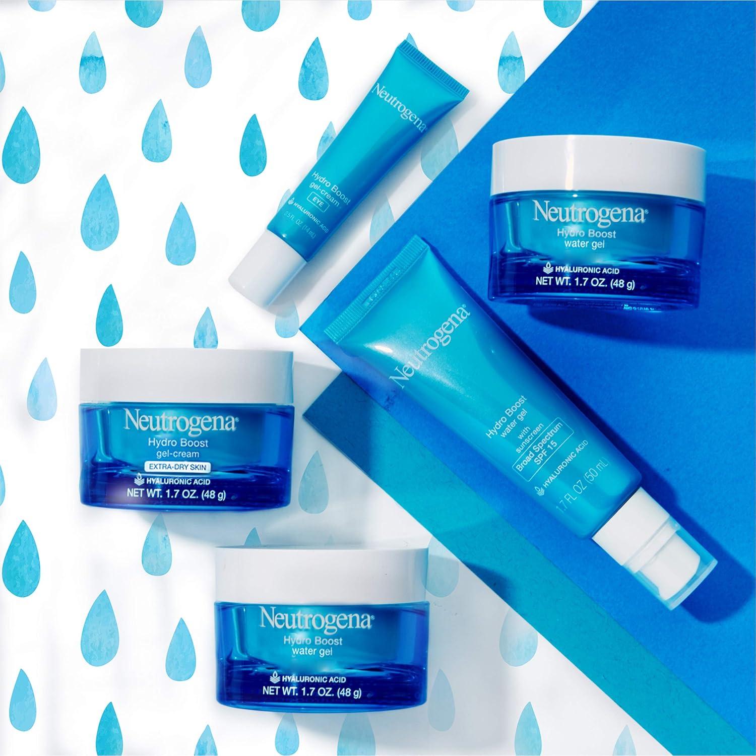 Neutrogena Hydro Boost Gel Hidratante Facial 50 ml + Limpiador 60 ml