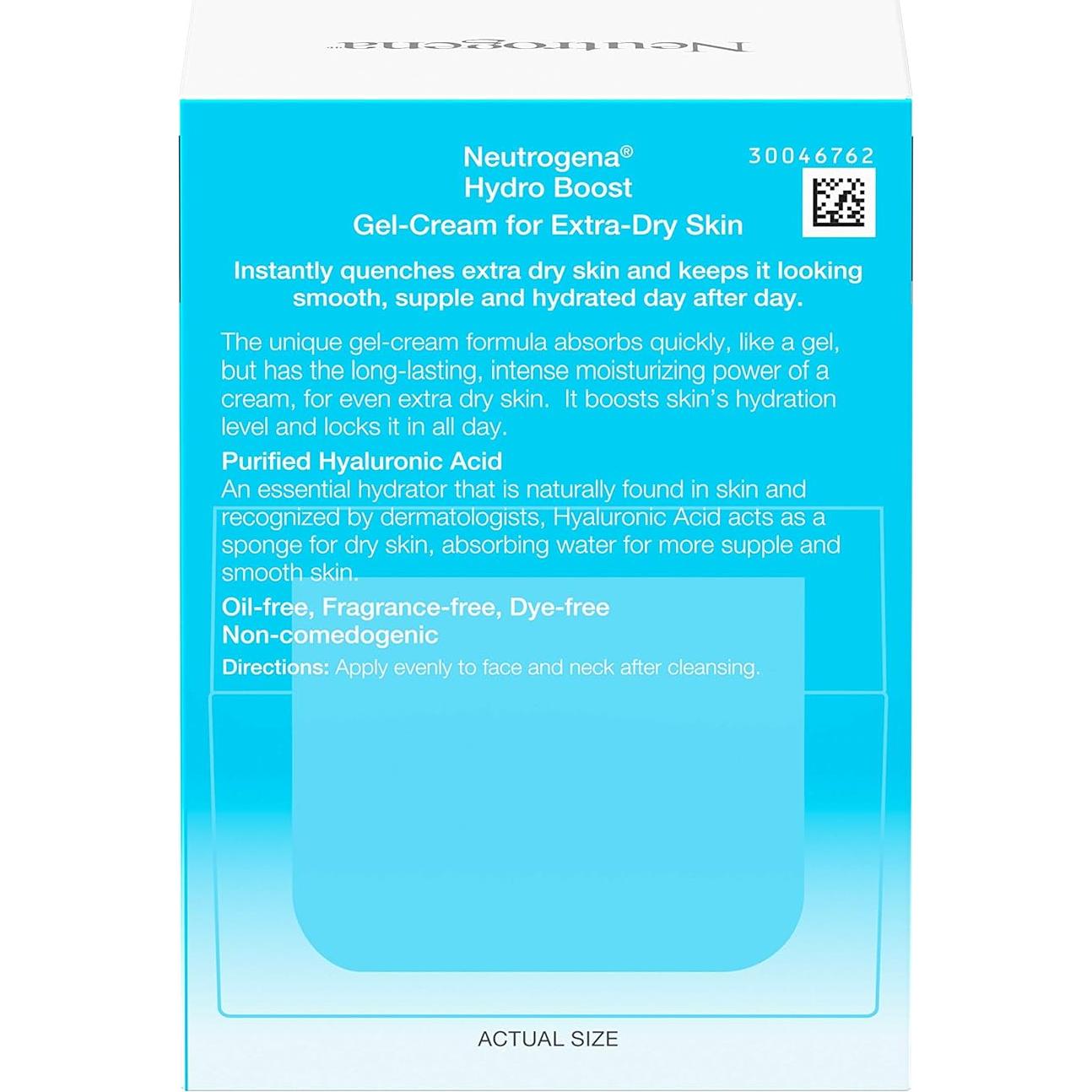 Neutrogena Hydro Boost Gel Hidratante Facial 50 ml + Limpiador 60 ml