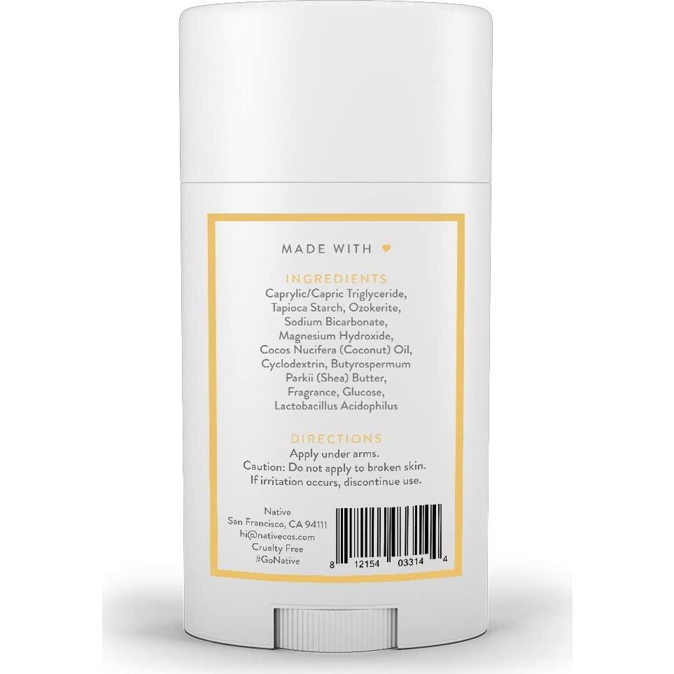 Desodorante Natural Nativo 117g Mantequilla y Vainilla