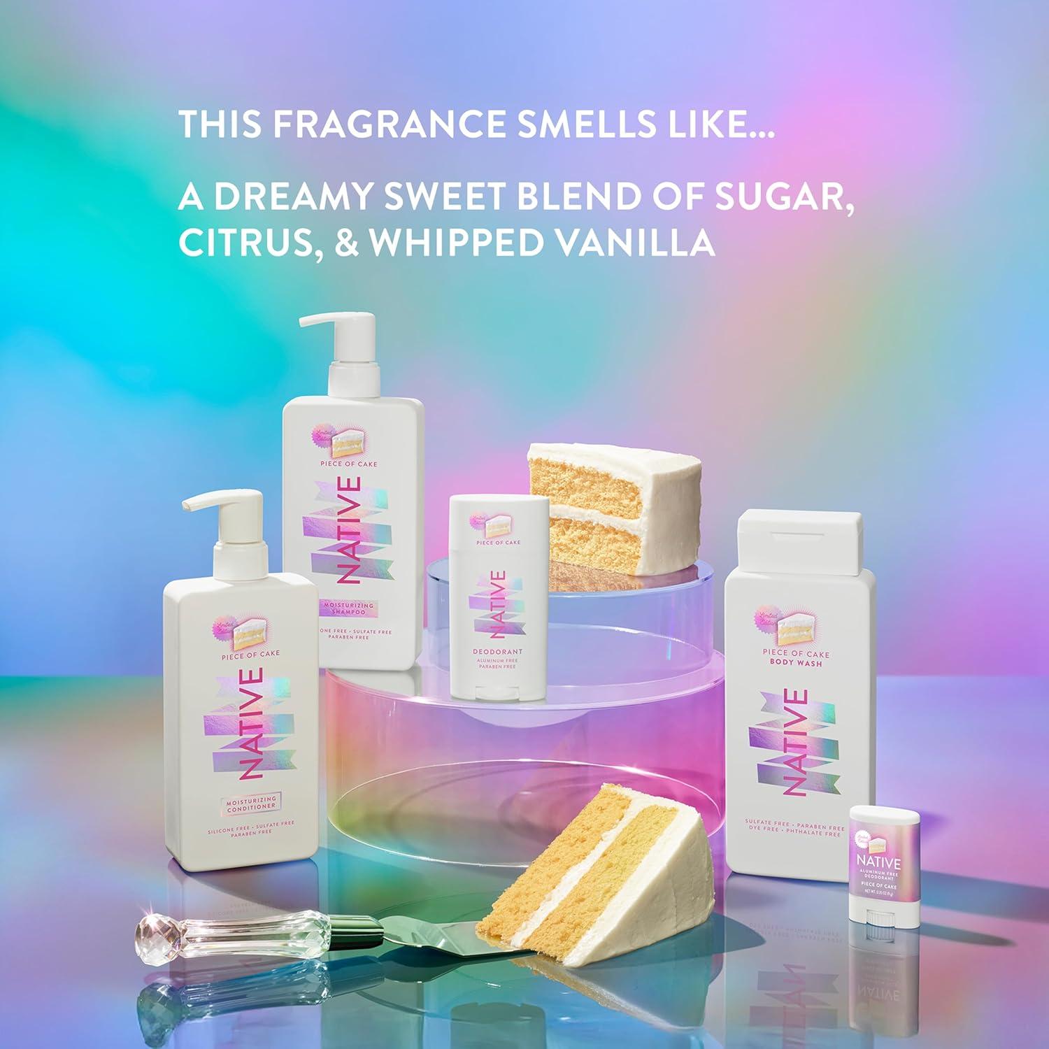 Desodorante Nativo Trozo de Pastel 108g - Libre de Aluminio