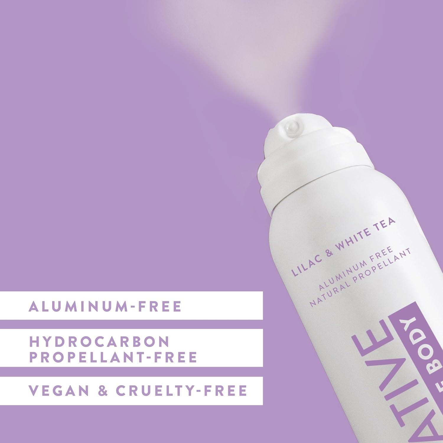 Desodorante en Spray Native 140g Lila y Té Blanco Libre de Aluminio