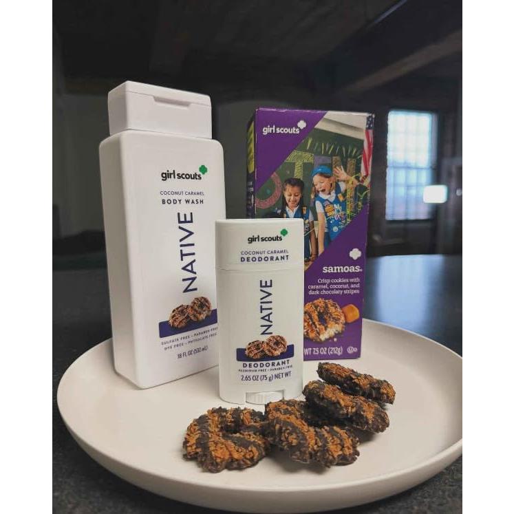 Desodorante en barra Native Galletas de Coco y Caramelo 75g