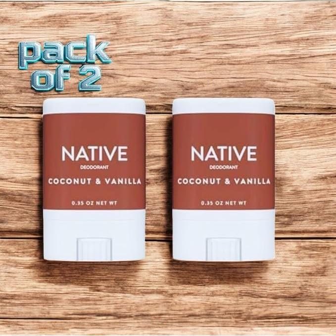 Desodorante Mini Viaje Genérico Coco & Vainilla Paquete 2