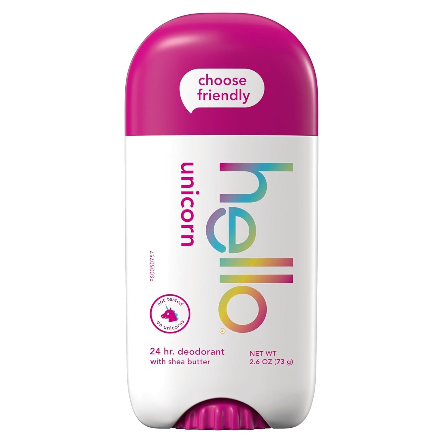 Desodorante Vegano Hola Unicornio 74g Sin Aluminio 24h