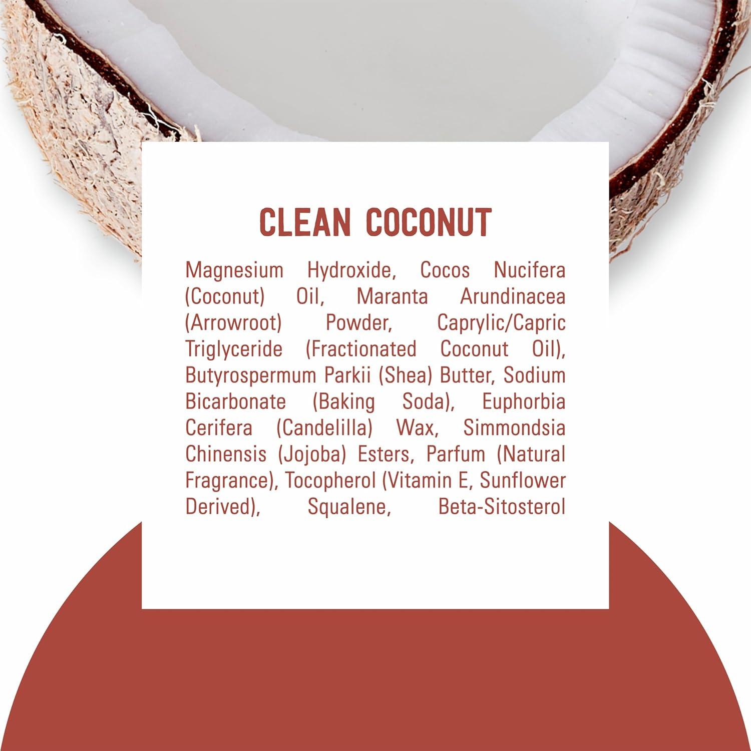 Desodorante Vegano Schmidt Clean Coconut 75 g Sin Aluminio