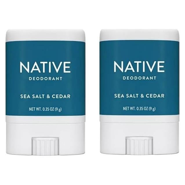 Desodorante Mini Sal Marina & Cedro Genérico Pack 2 Unidades