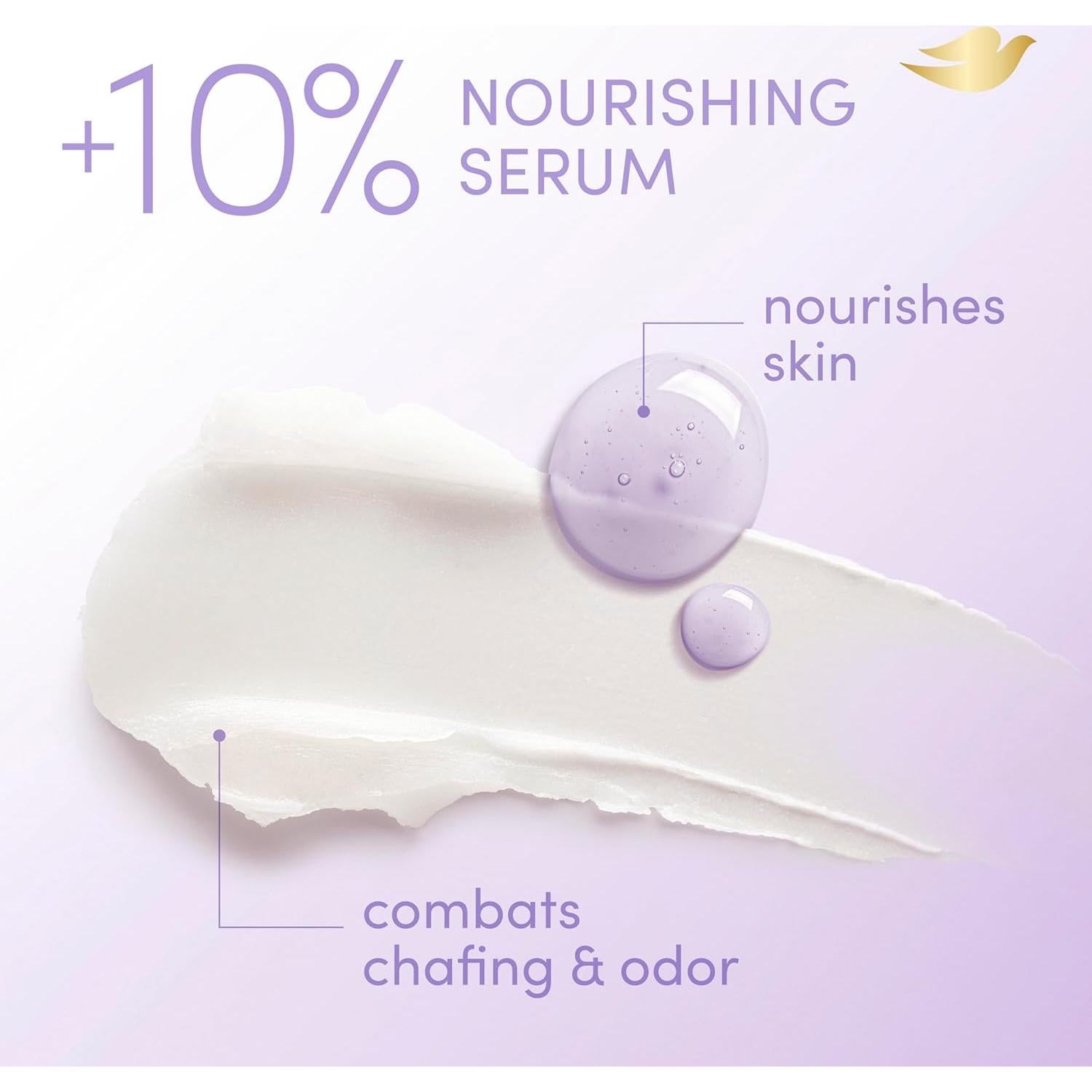 Desodorante en barra Dove Whole Body Deo Coco y Vainilla 74g