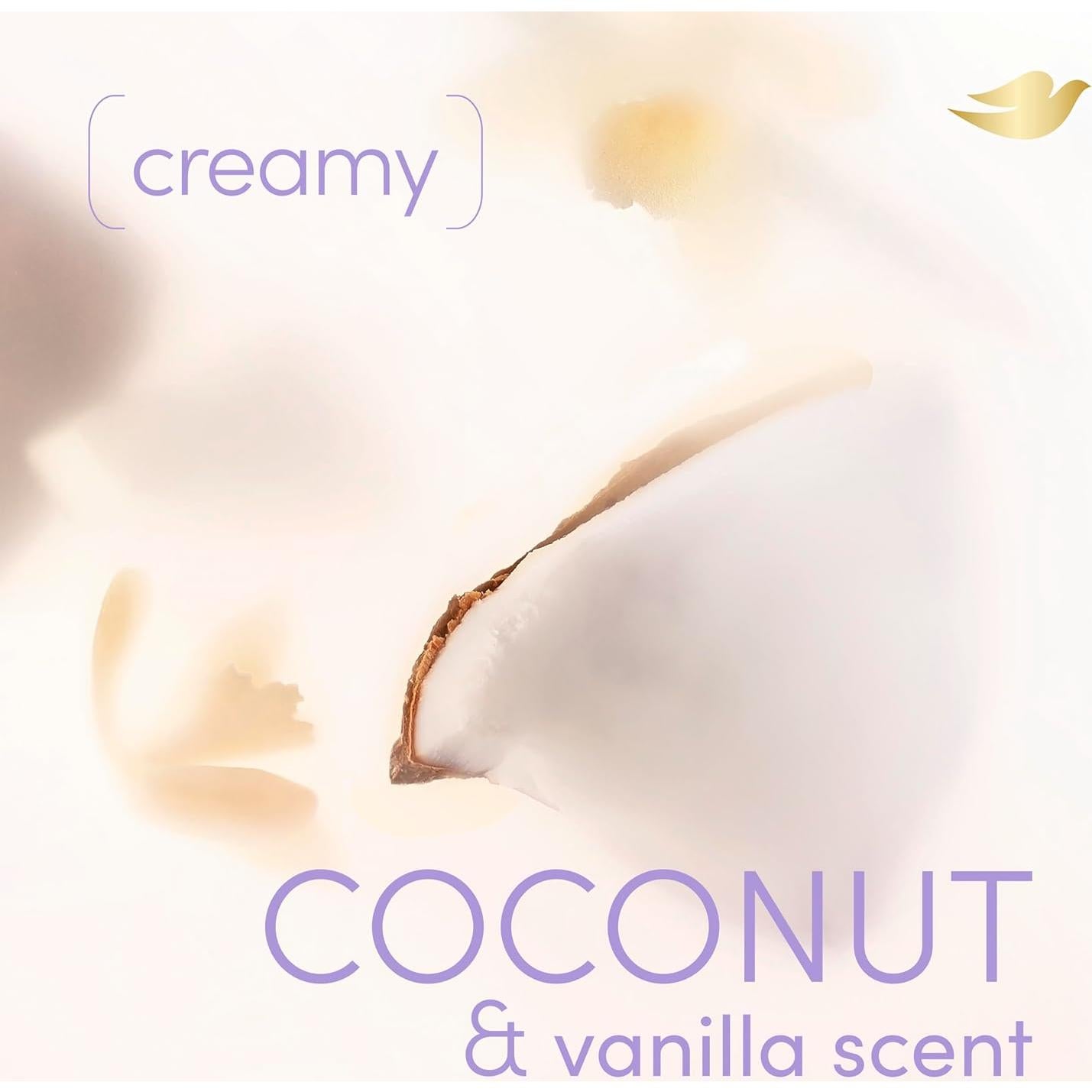 Desodorante en barra Dove Whole Body Deo Coco y Vainilla 74g