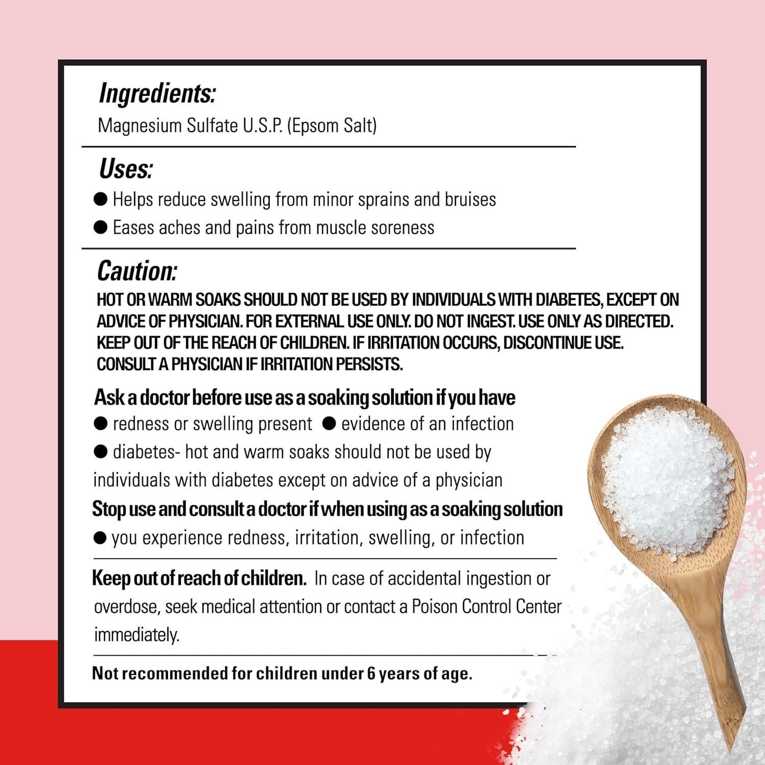 Sal de Epsom Pura Dr Teal 8.62 kg Sin Fragancia