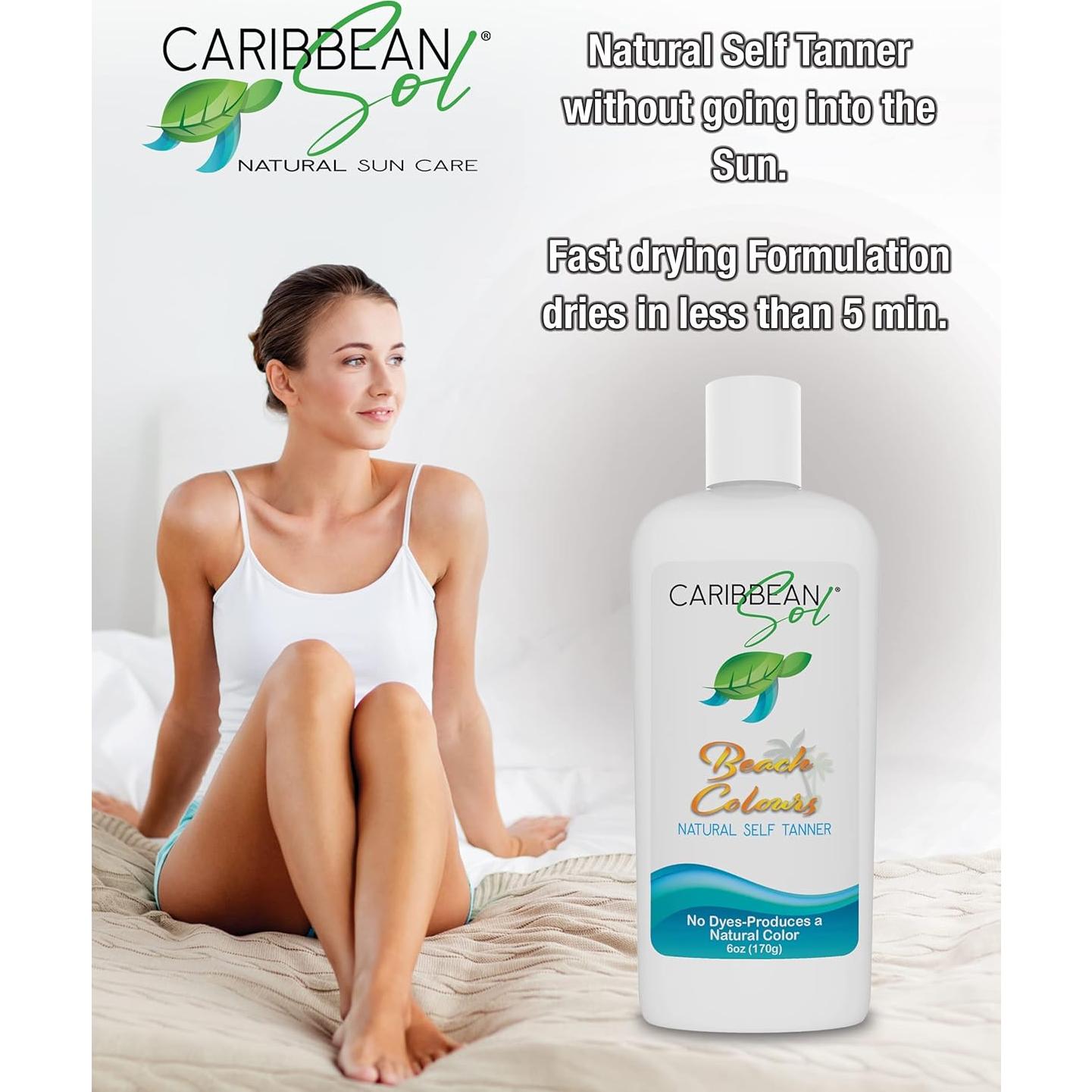 Bronceador Natural Beach Colours 170g - Autobronceador Sin Sol