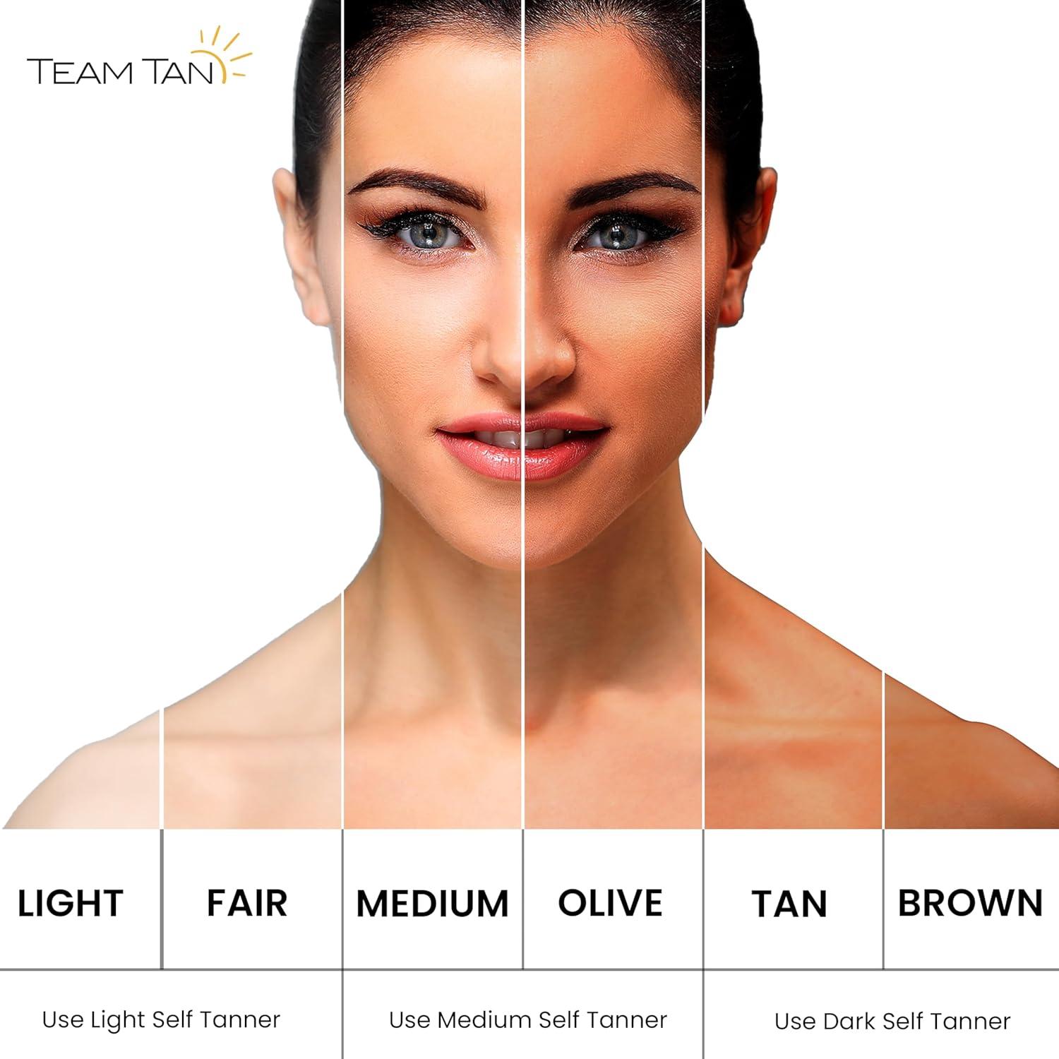 Mousse Autobronceador Equipo Tan 100 ml - Bronceado Medio Sin Sol