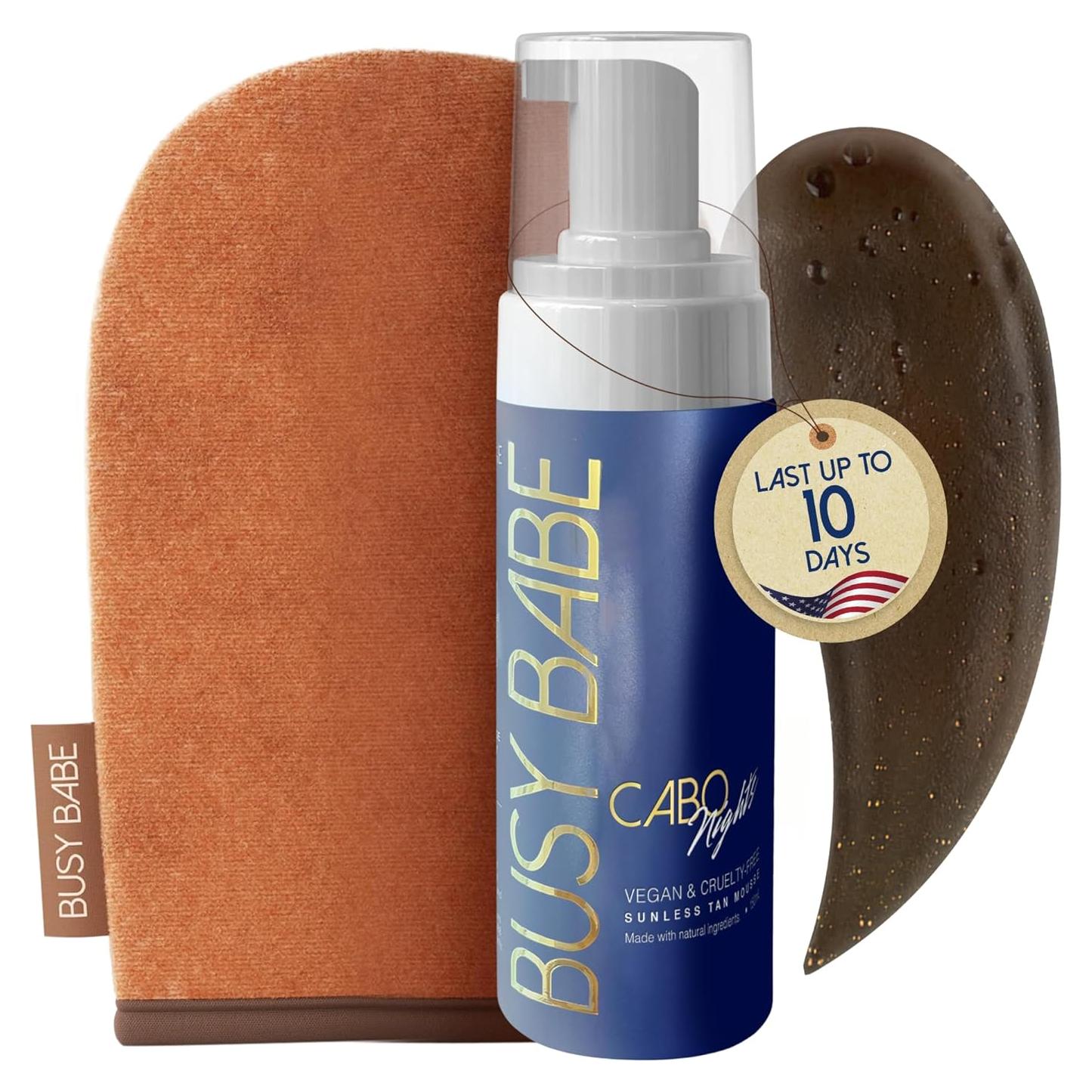 Autobronceador Mousse Cabo Nights Busy Babe 204 g - Bronceado Profundo