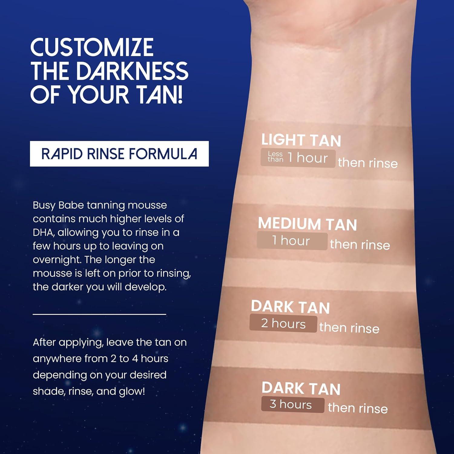 Autobronceador Mousse Cabo Nights Busy Babe 204 g - Bronceado Profundo