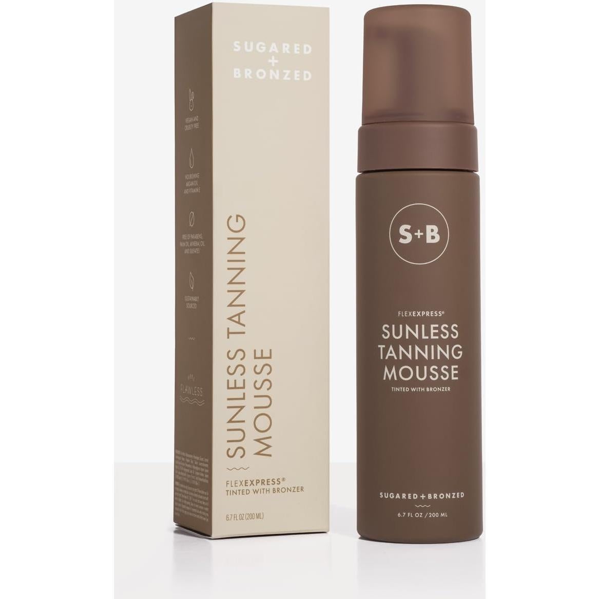 Mousse Bronceadora Sin Sol SUGARED + BRONZED 177 ml