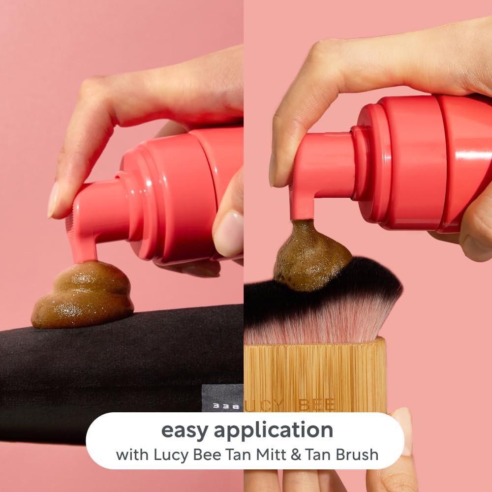 Mousse Autobronceador Lucy Bee 199 ml - Tono Medio Natural