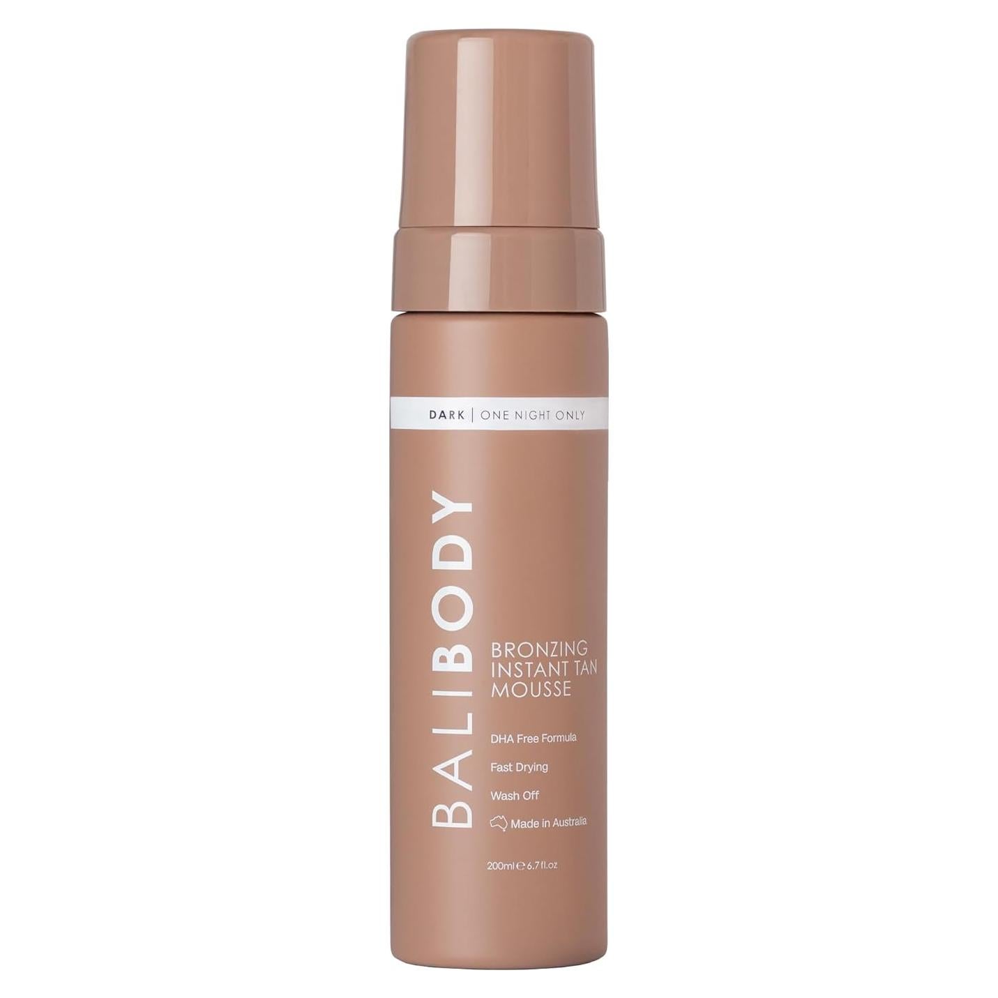 Mousse Bronceadora Instantánea Bali Body 200ml - Acabado Natural