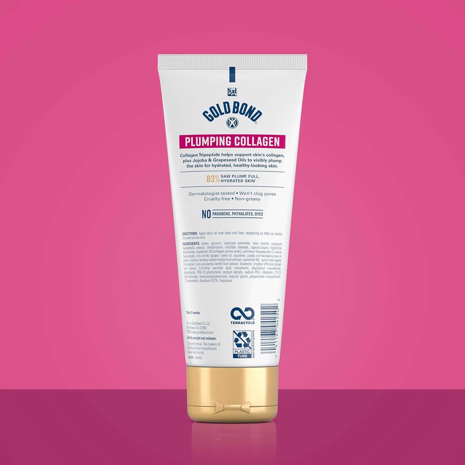 Loción de suero Gold Bond con colágeno 226.8 g