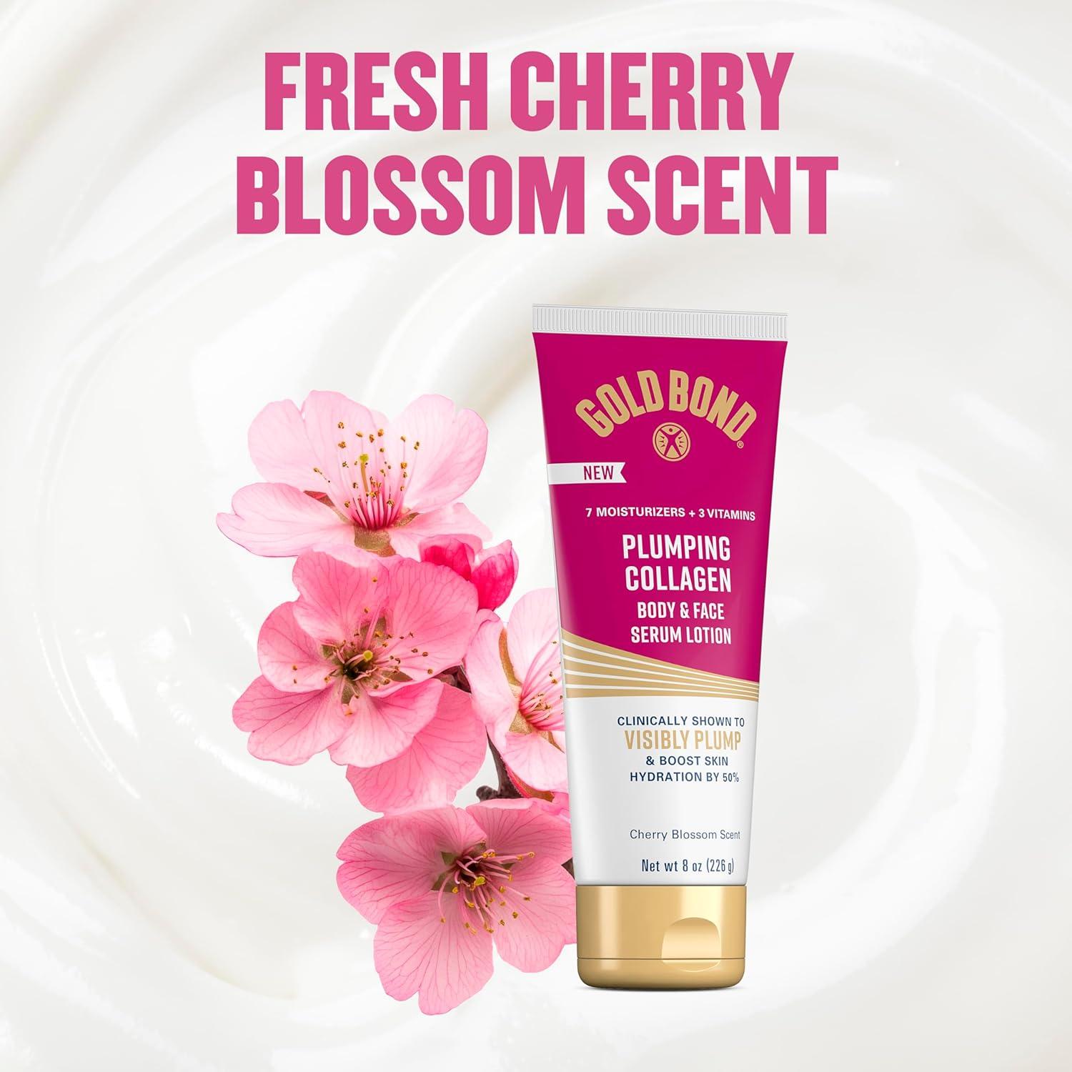 Loción de suero Gold Bond con colágeno 226.8 g