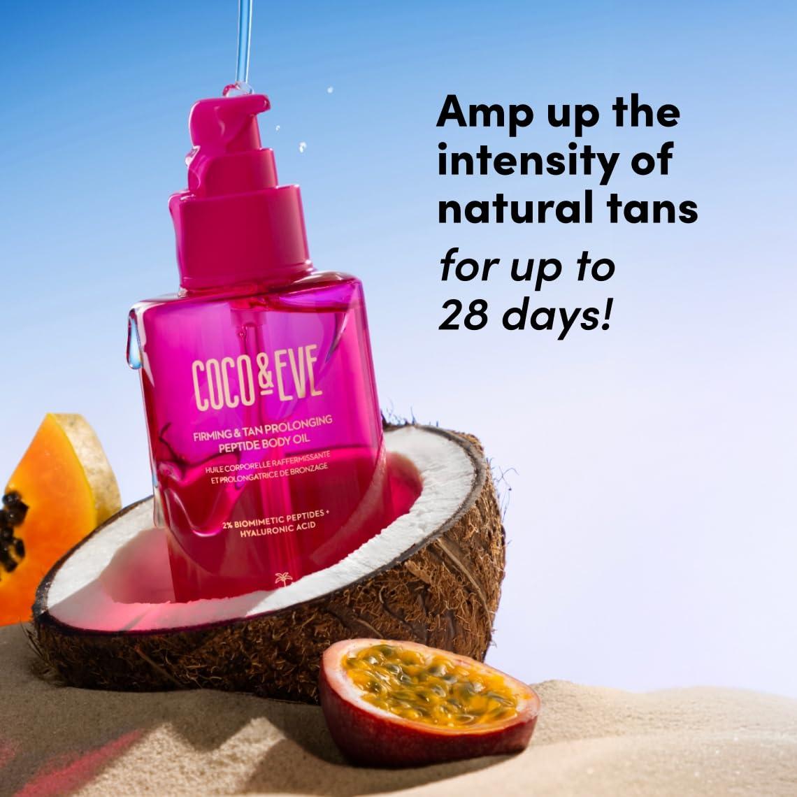 Aceite Corporal Reafirmante Coco & Eve 169.5 ml - Prolonga Bronceado