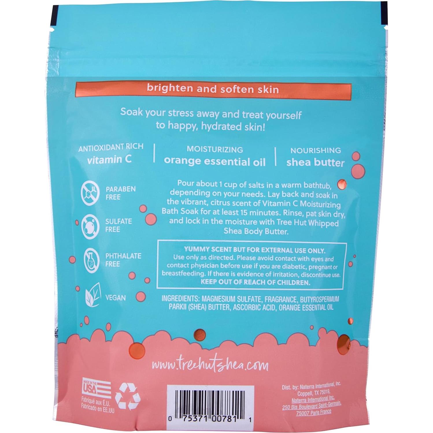 Baño Relajante Iluminador Vitamina C Tree Hut 453.6 g