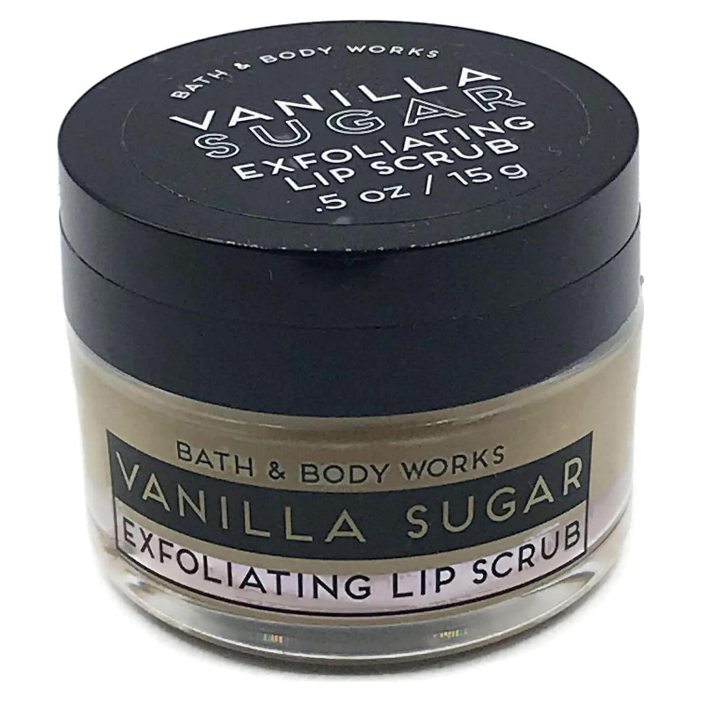 Exfoliante Labial de Azúcar de Vainilla Bath & Body Works 15 g