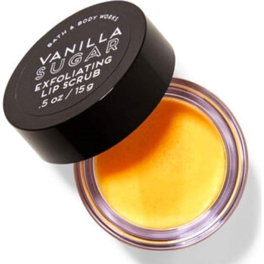 Exfoliante Labial de Azúcar de Vainilla Bath & Body Works 15 g