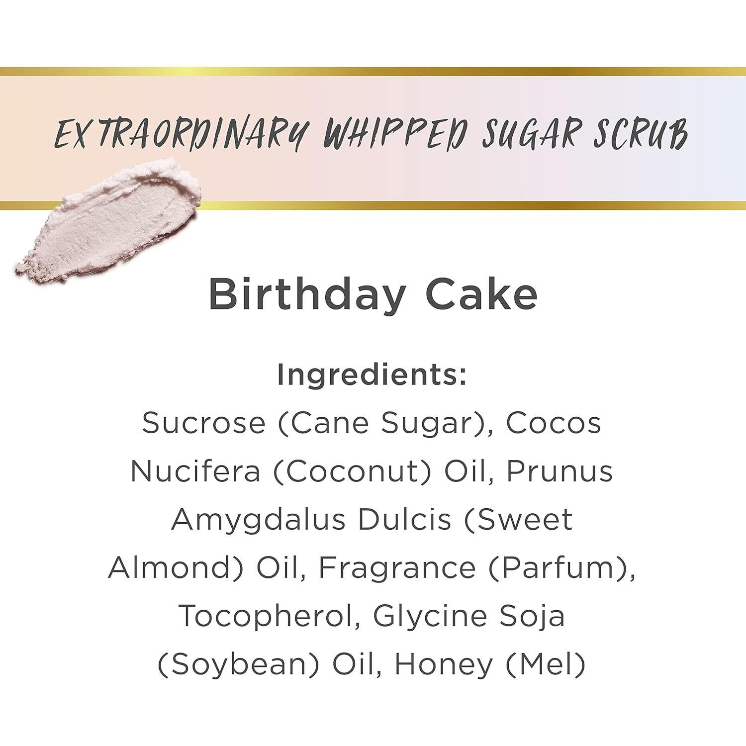 Exfoliante Corporal LALICIOUS Pastel de Cumpleaños 81.65g