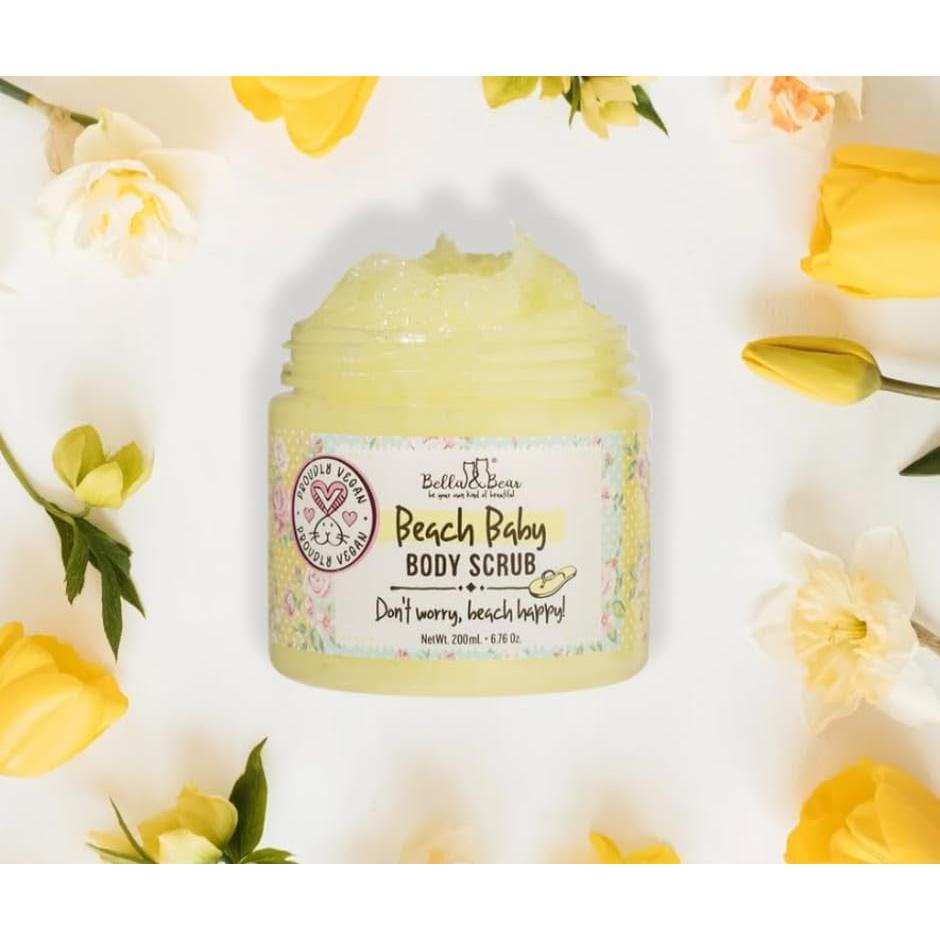 Exfoliante Corporal Vegano Bella & Bear 340g Piña y Vainilla