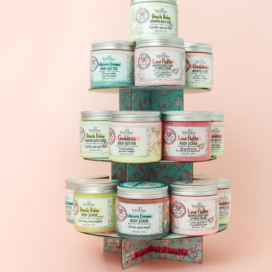 Exfoliante Corporal Vegano Bella & Bear 340g Piña y Vainilla