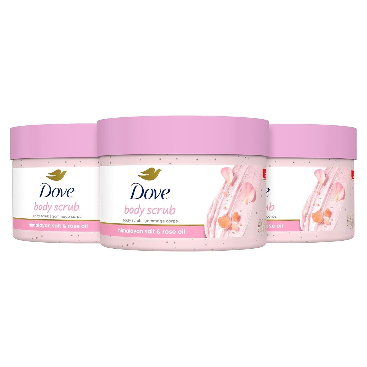 Exfoliante Corporal Dove 310 ml - Durazno Blanco y Arroz