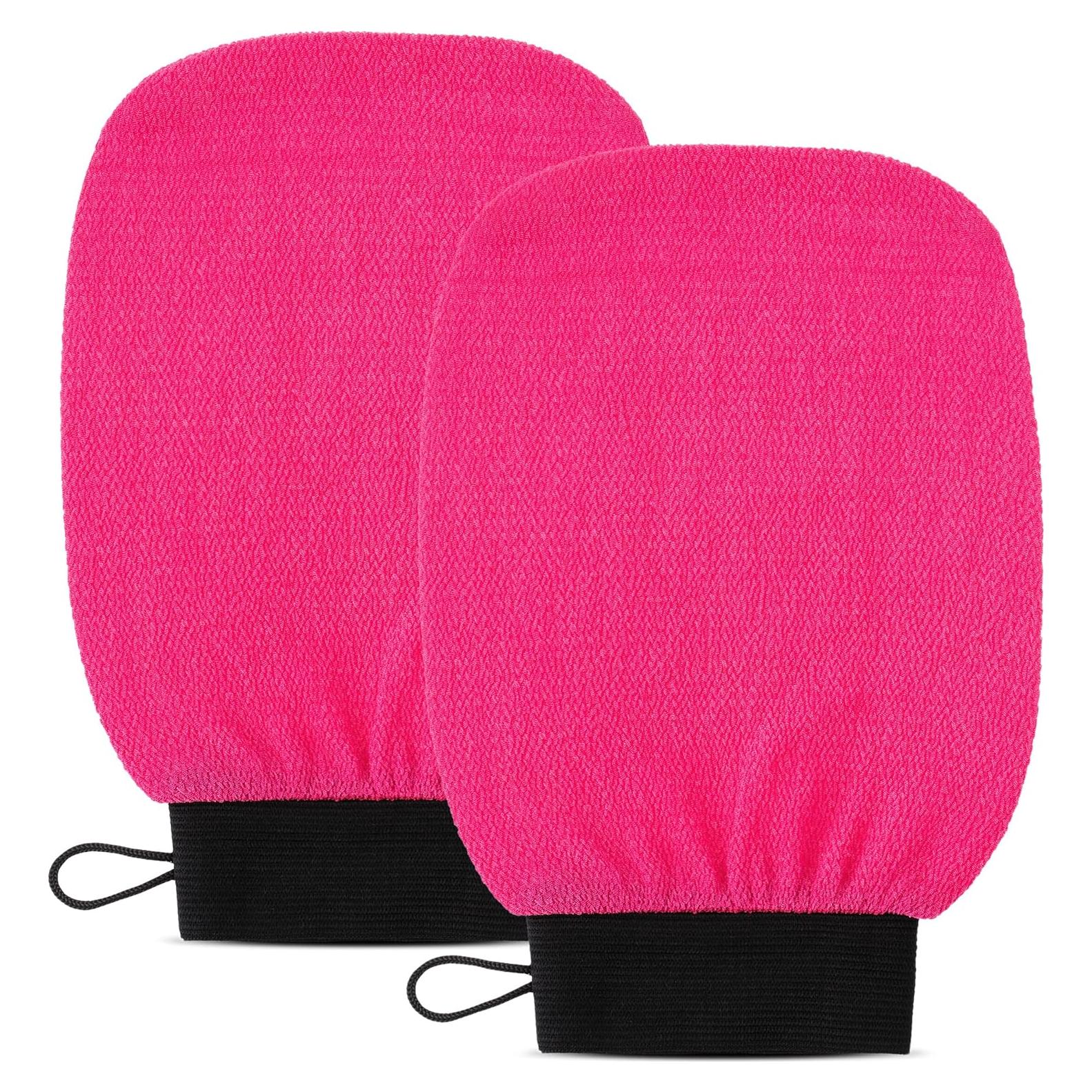 Guante Exfoliante Corporal CLARIAL Rosa - Spa en Casa