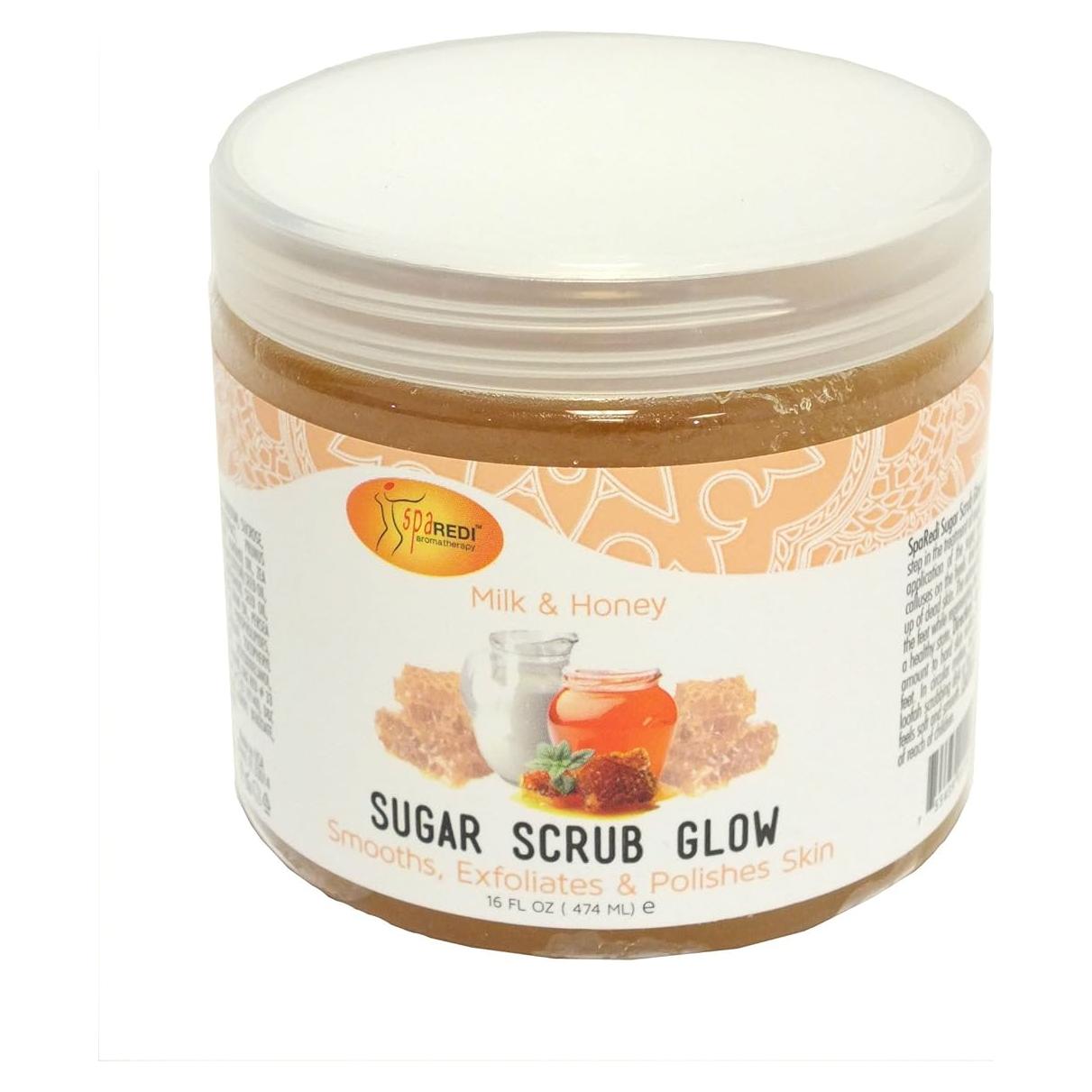 Exfoliante Corporal SPA REDI Azúcar, Leche y Miel 453 g