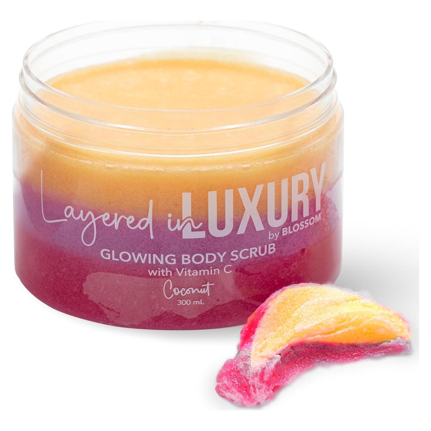 Exfoliante Corporal Espumoso Blossom Coco 300ml con Vitamina C