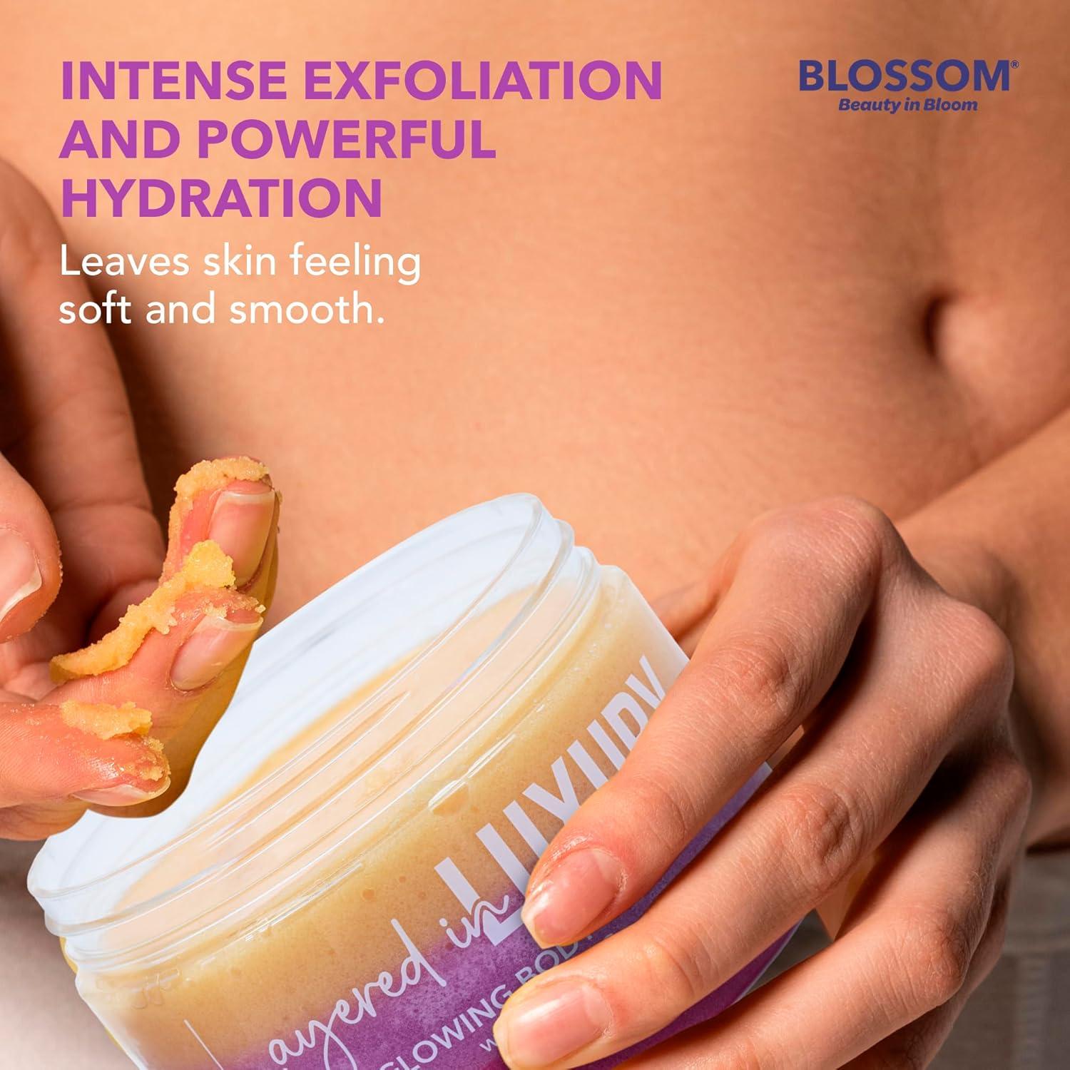 Exfoliante Corporal Espumoso Blossom Coco 300ml con Vitamina C