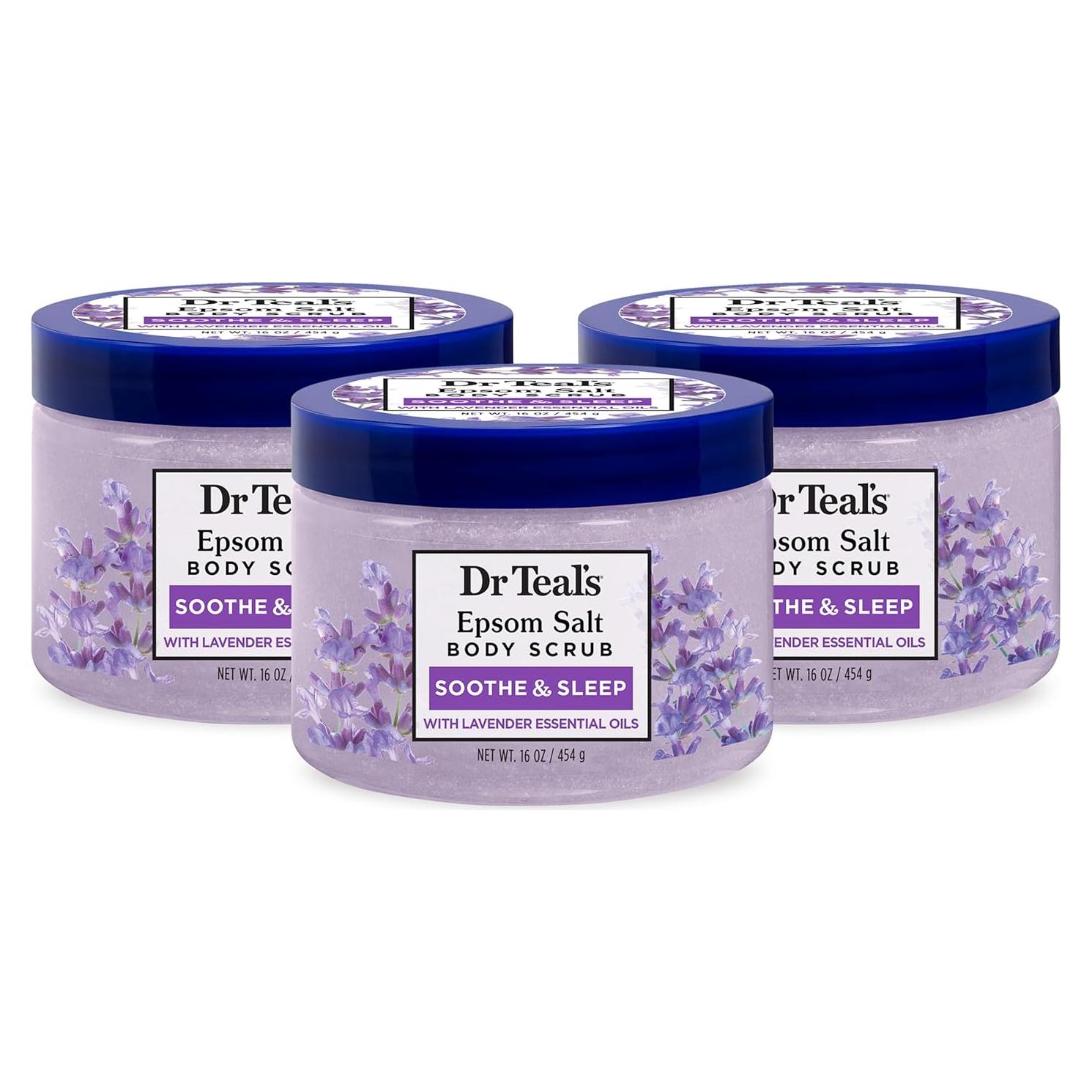 Exfoliante Corporal Dr Teal Soothe & Sleep 3x16oz Lavanda