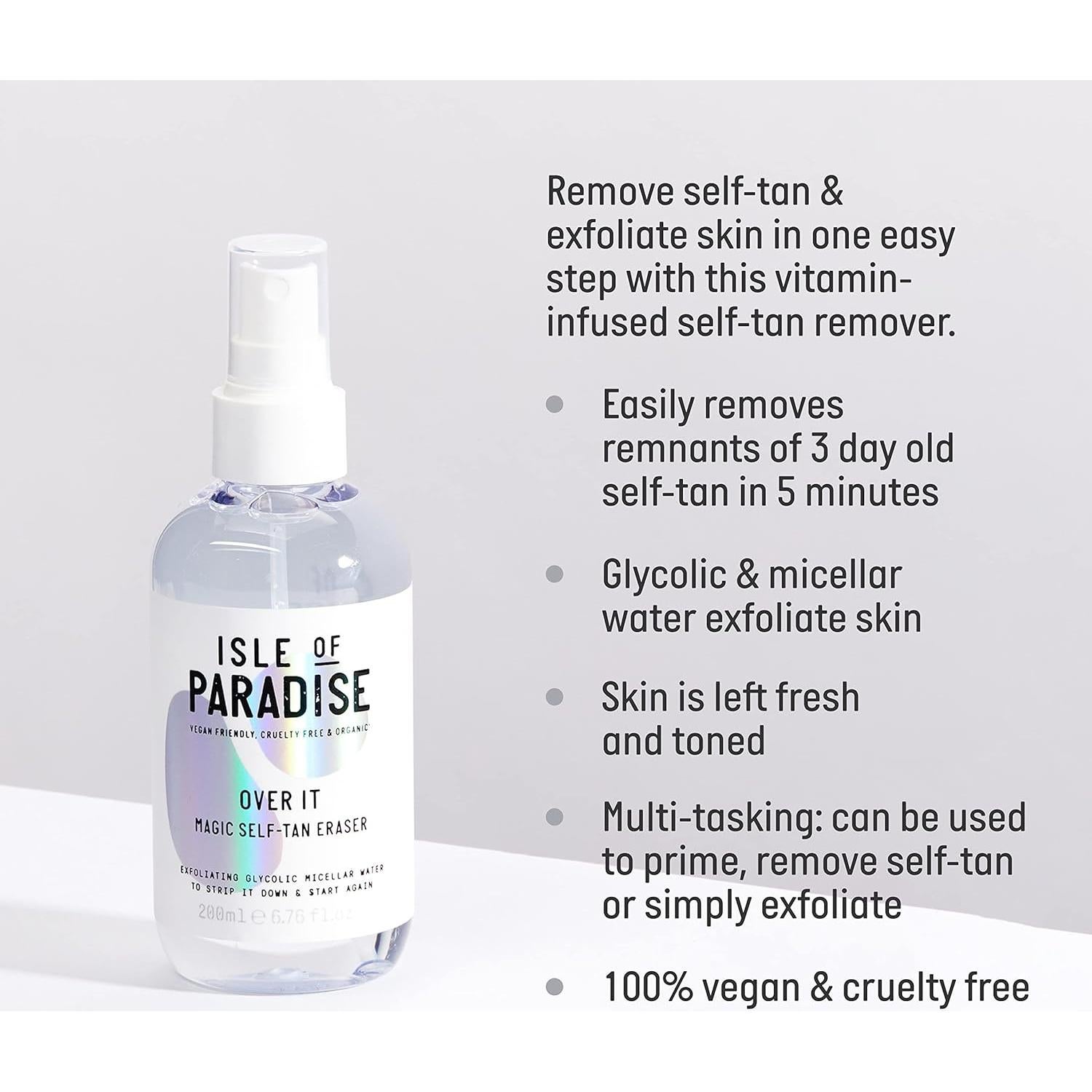 Borrador Mágico Autobronceador Isla del Paraíso 200 ml