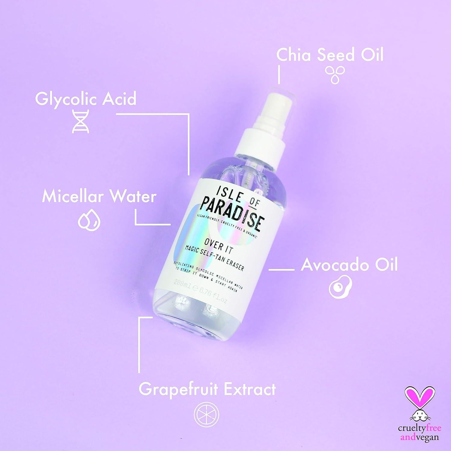 Borrador Mágico Autobronceador Isla del Paraíso 200 ml