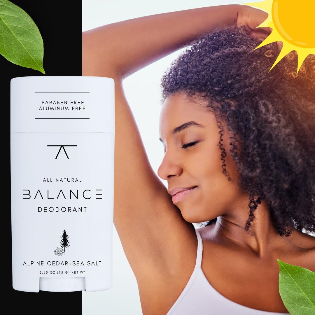 Desodorante Natural BALANCE Cedar del Ártico y Sal Marina 117g