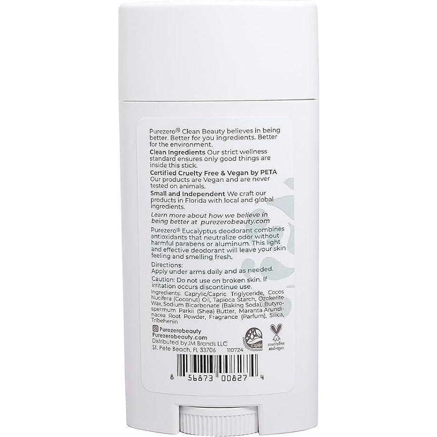 Desodorante Natural Purezero Eucalipto 115g Libre de Aluminio