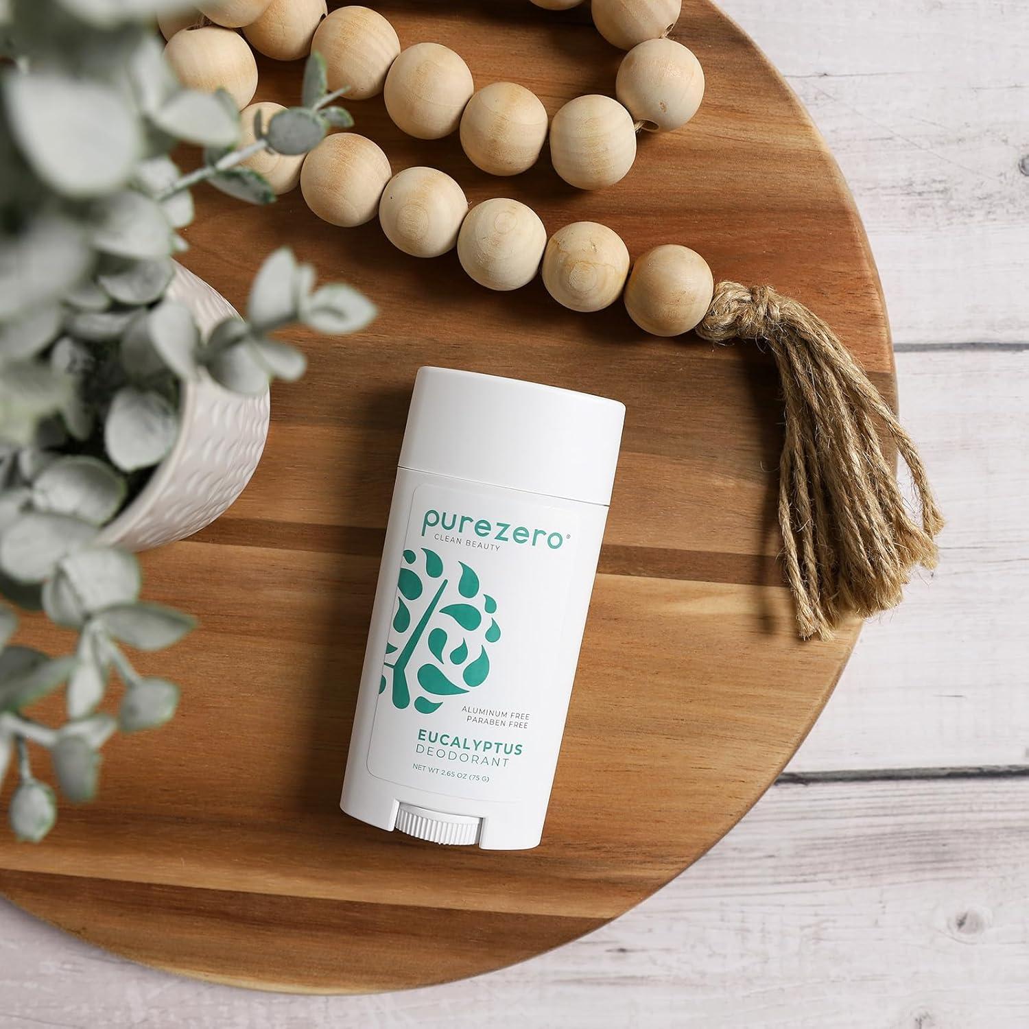Desodorante Natural Purezero Eucalipto 115g Libre de Aluminio