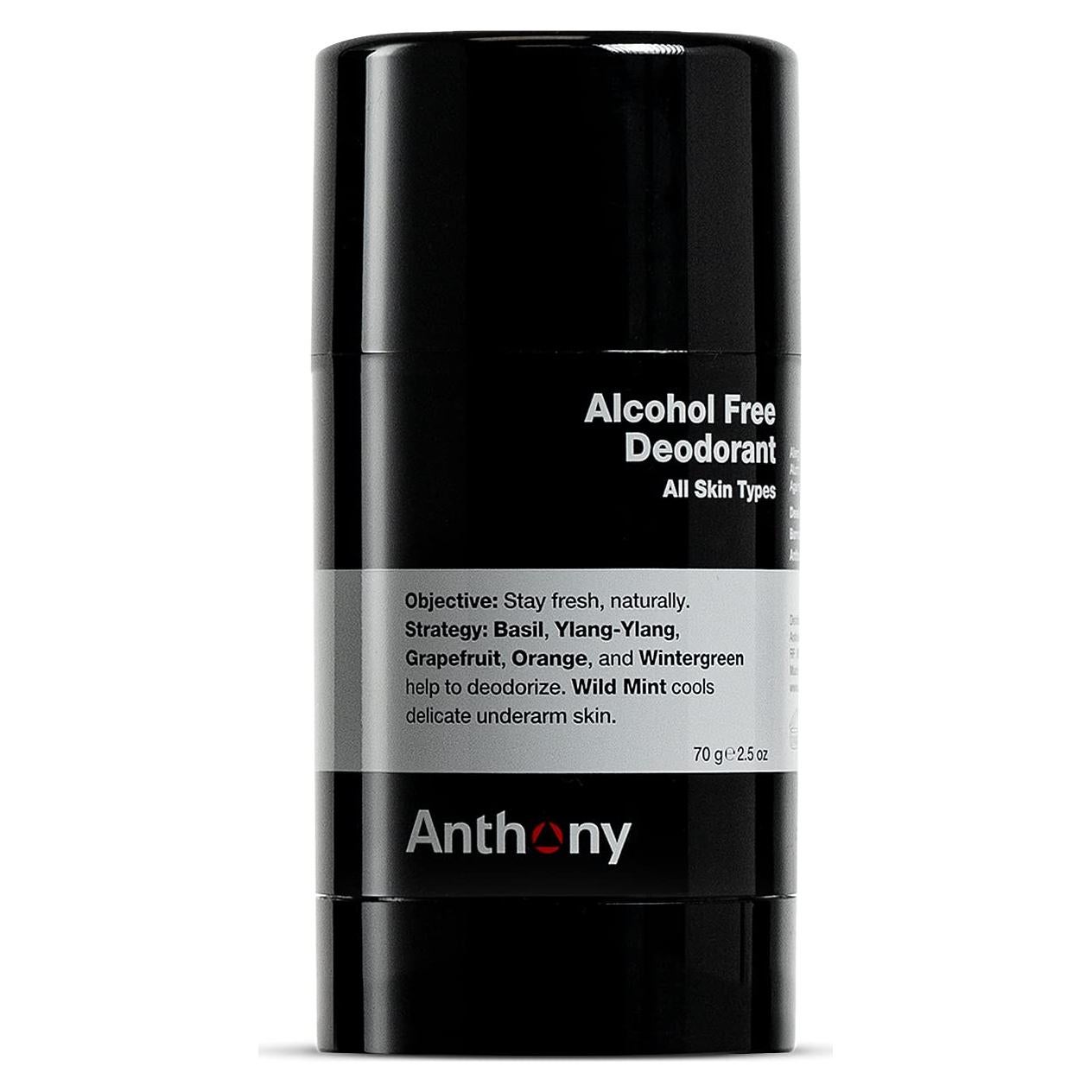 Desodorante en Barra Anthony Sin Alcohol 74g - Protección Todo el Día