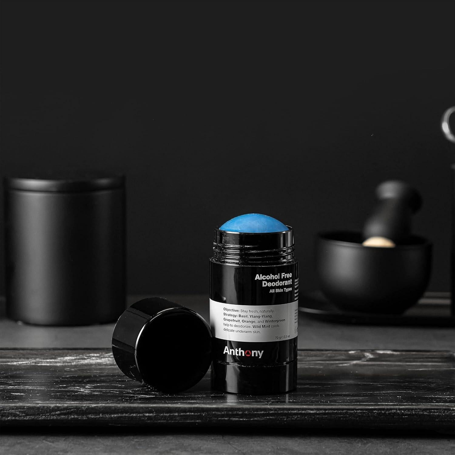 Desodorante en Barra Anthony Sin Alcohol 74g - Protección Todo el Día