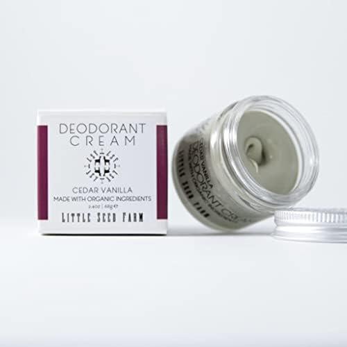 Crema Desodorante Natural Little Seed Farm Cedro Vainilla 68g