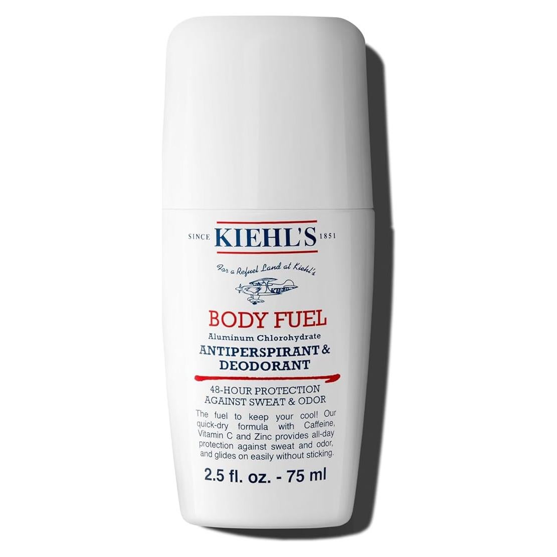Desodorante Roll-On Kiehl's Body Fuel 73.93 ml - 48h Protección