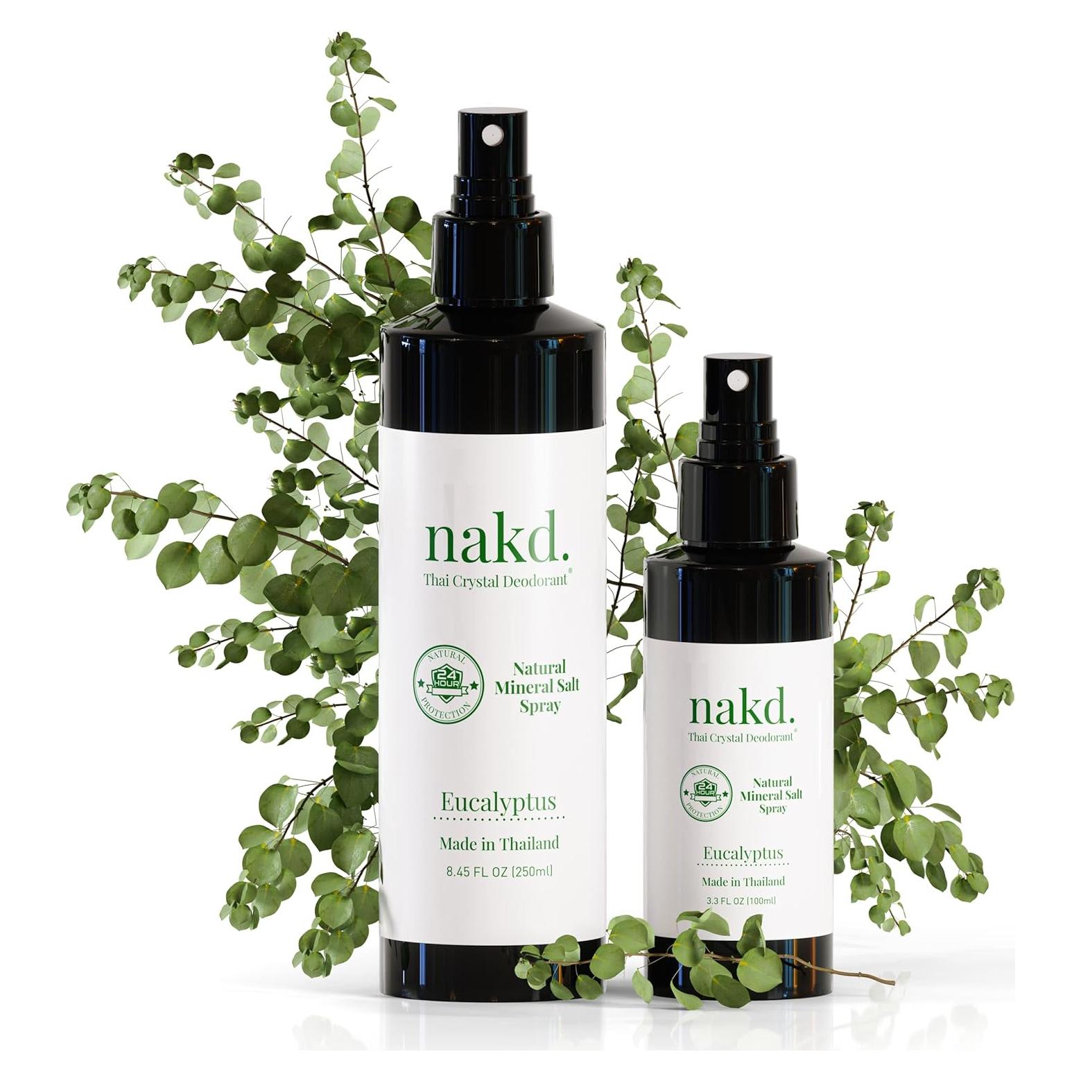 Desodorante Natural Vasarii Nakd. Eucalipto 250 ml + 98 ml Viaje